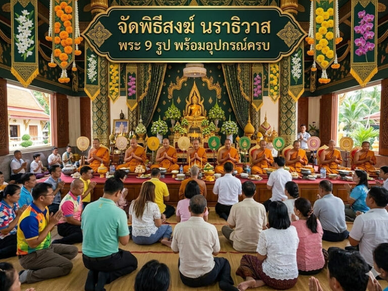 จัดพิธีสงฆ์ นราธิวาส